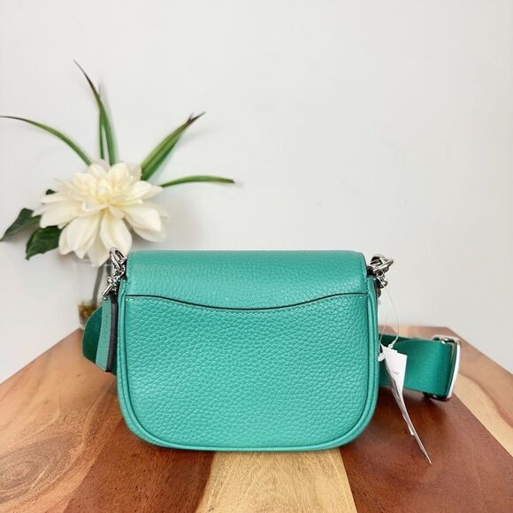 NWT Coach Amelia Small Saddle Bag - Picture 4 of 7